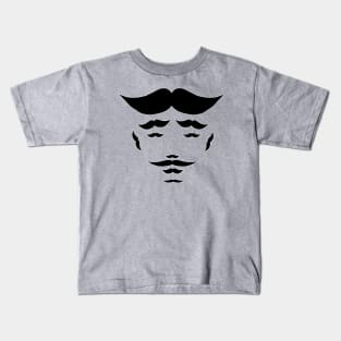 100 Percent Mustache Kids T-Shirt